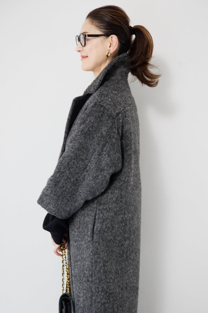 シャギーウールチェスターコート