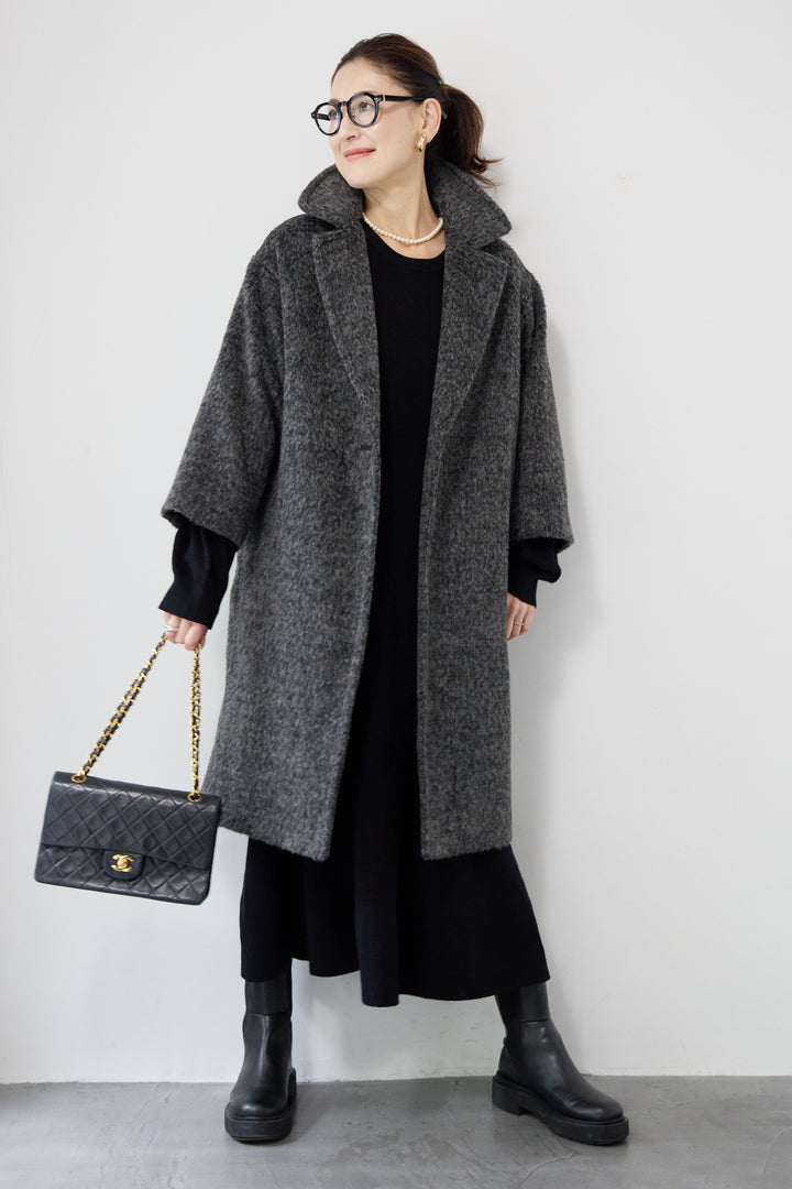 シャギーウールチェスターコート
