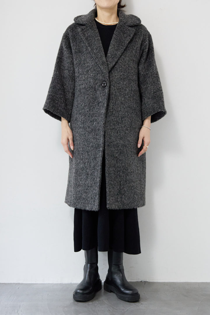 シャギーウールチェスターコート