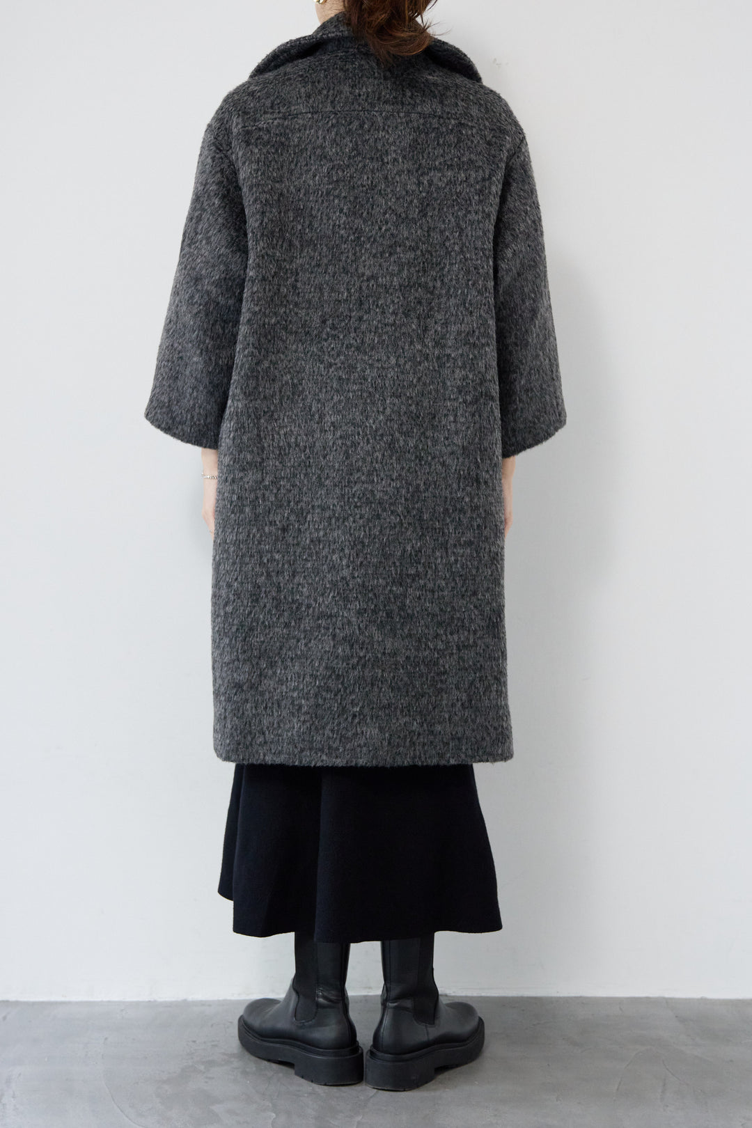 シャギーウールチェスターコート
