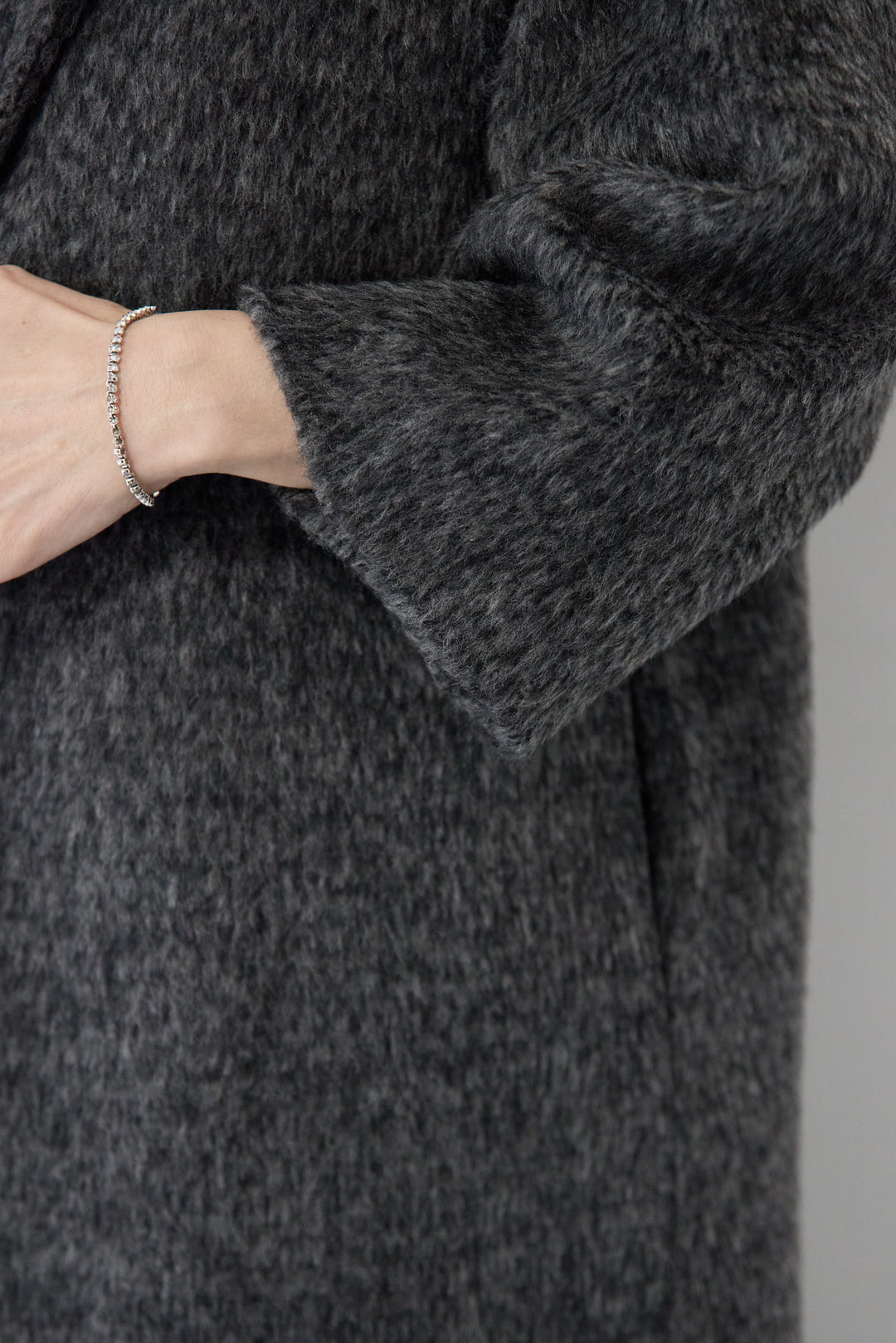 シャギーウールチェスターコート