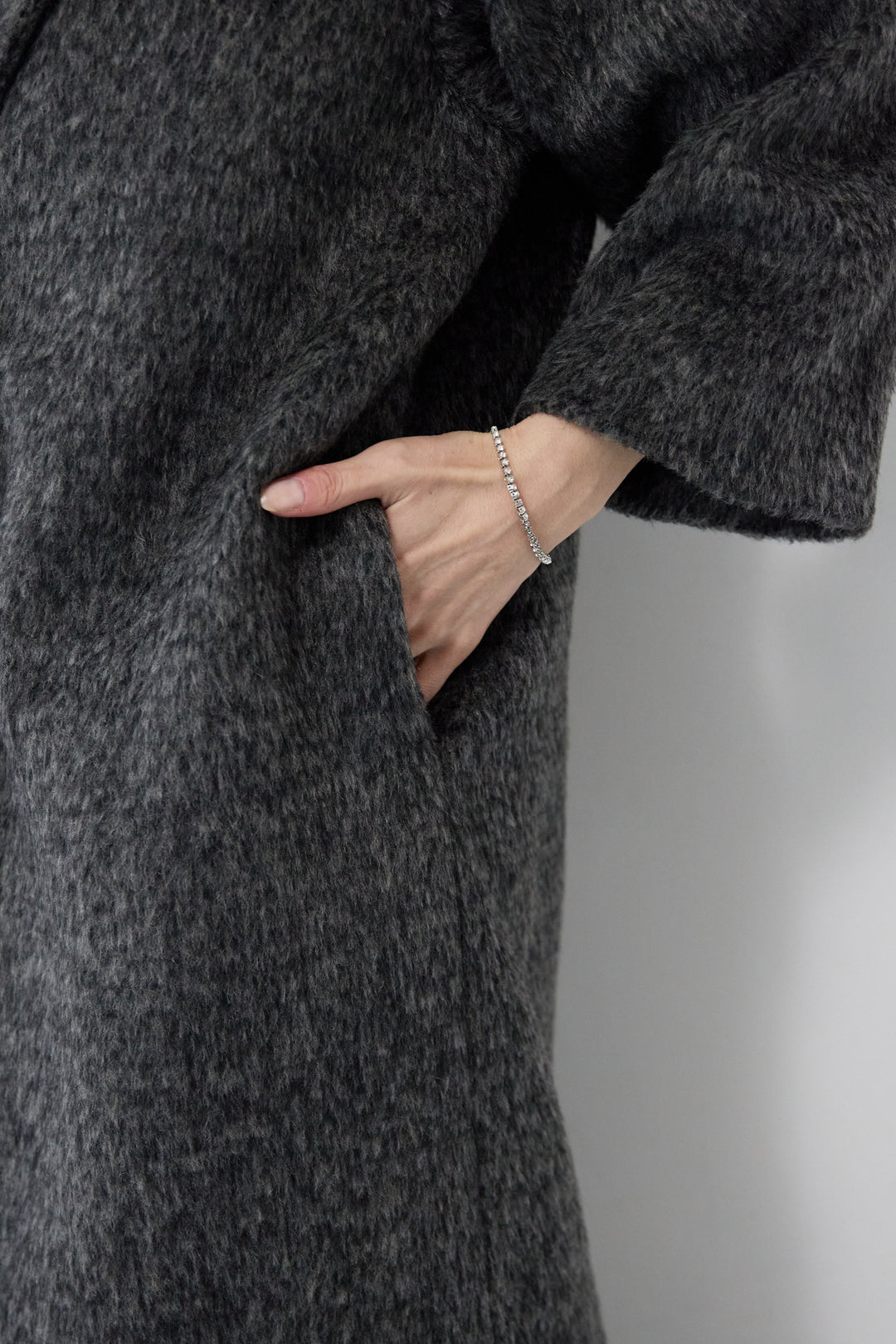 シャギーウールチェスターコート