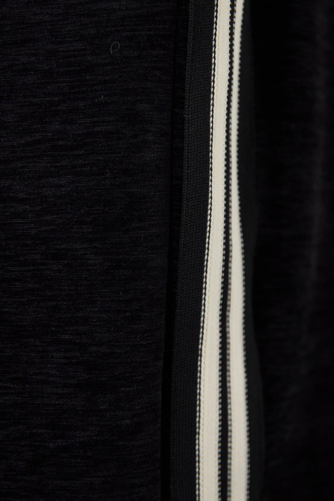 [SET]リブタートルショートベスト+ベロアタッチ サイドラインパンツ(2set)