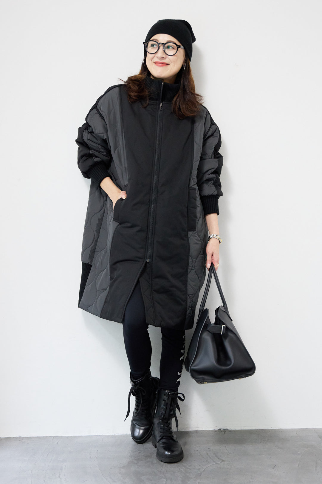 中綿ヨーク切替ミリタリーコート