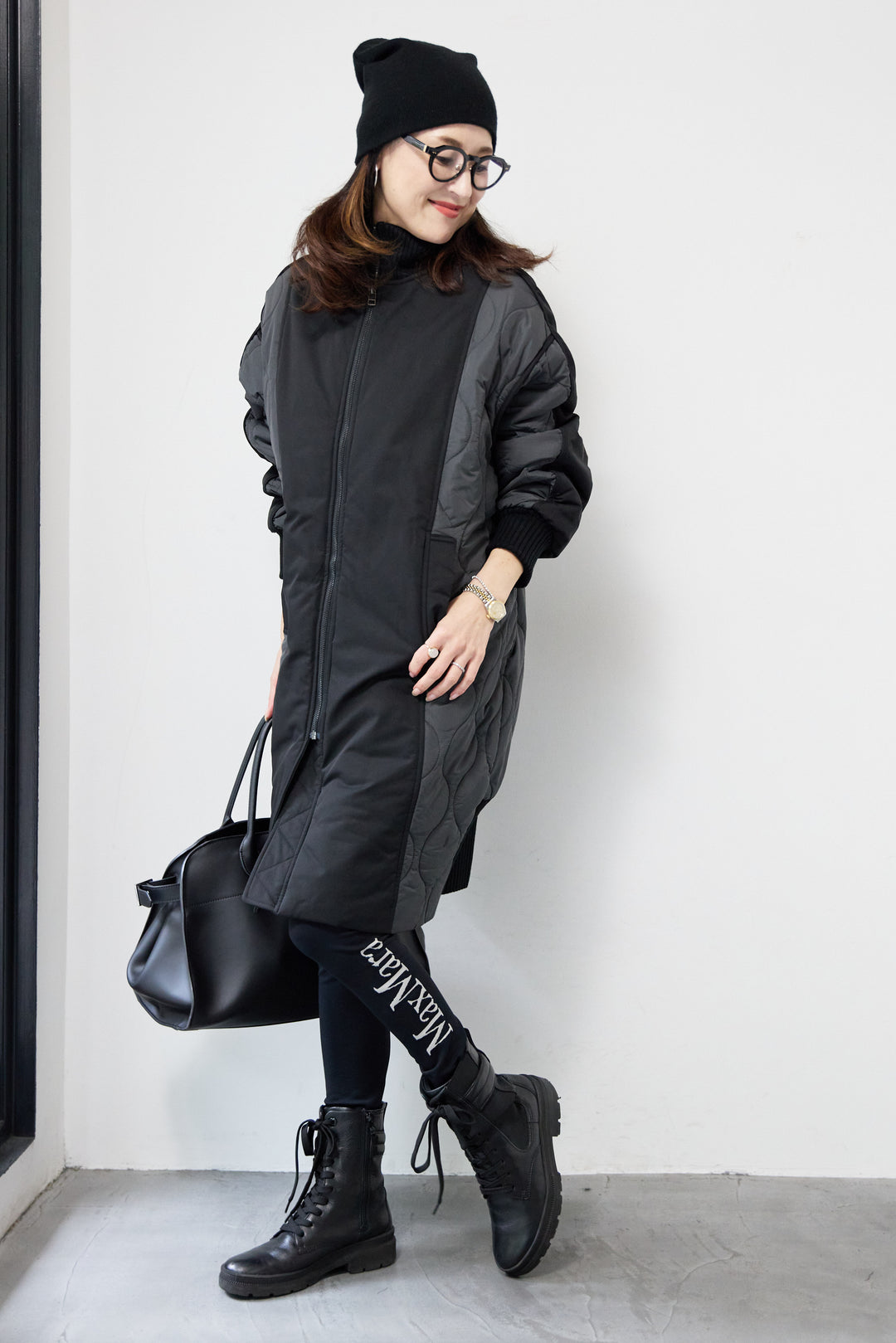 中綿ヨーク切替ミリタリーコート