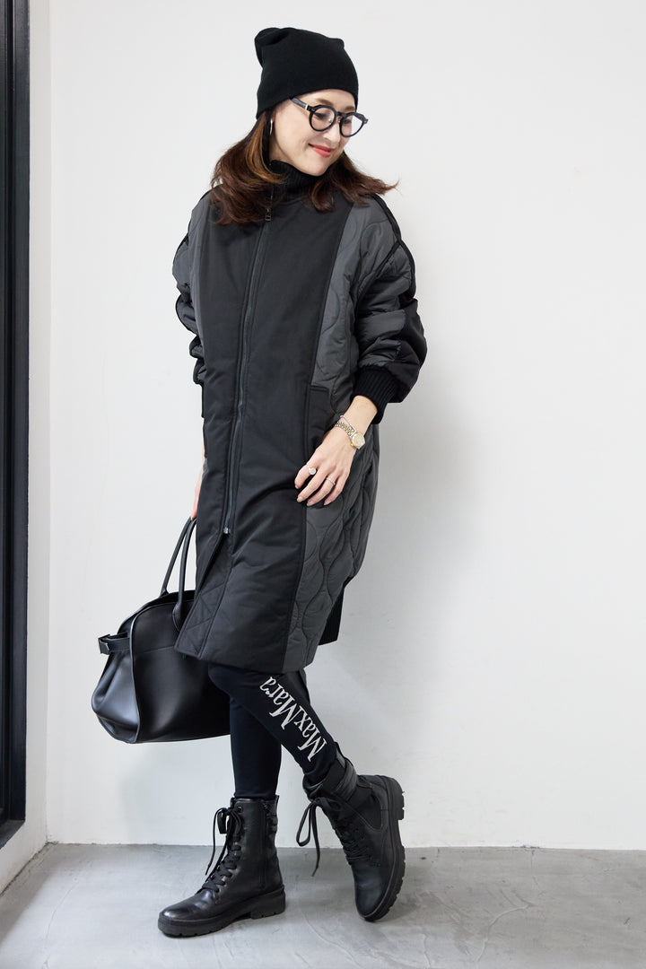 中綿ヨーク切替ミリタリーコート