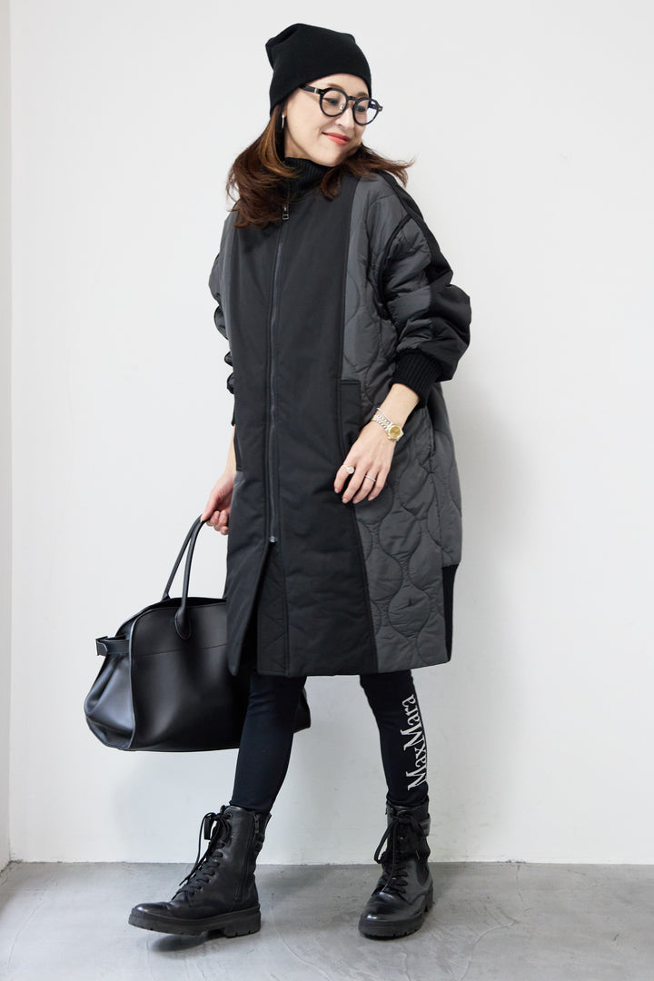 中綿ヨーク切替ミリタリーコート