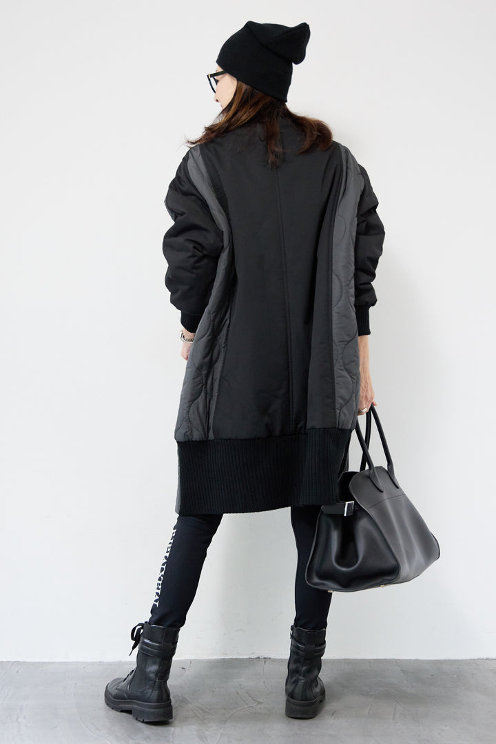 中綿ヨーク切替ミリタリーコート