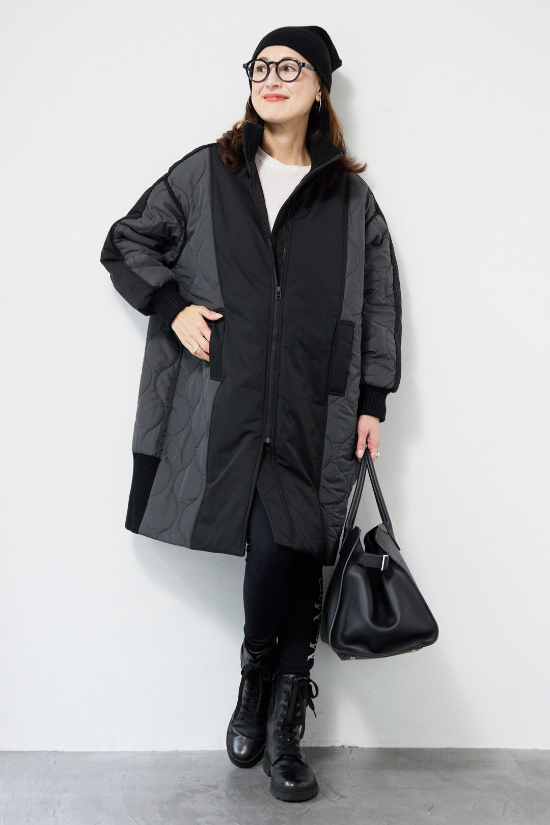 中綿ヨーク切替ミリタリーコート