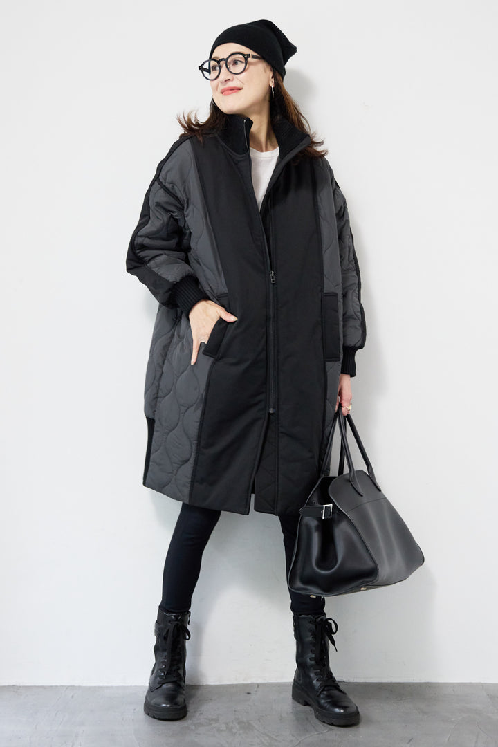 中綿ヨーク切替ミリタリーコート