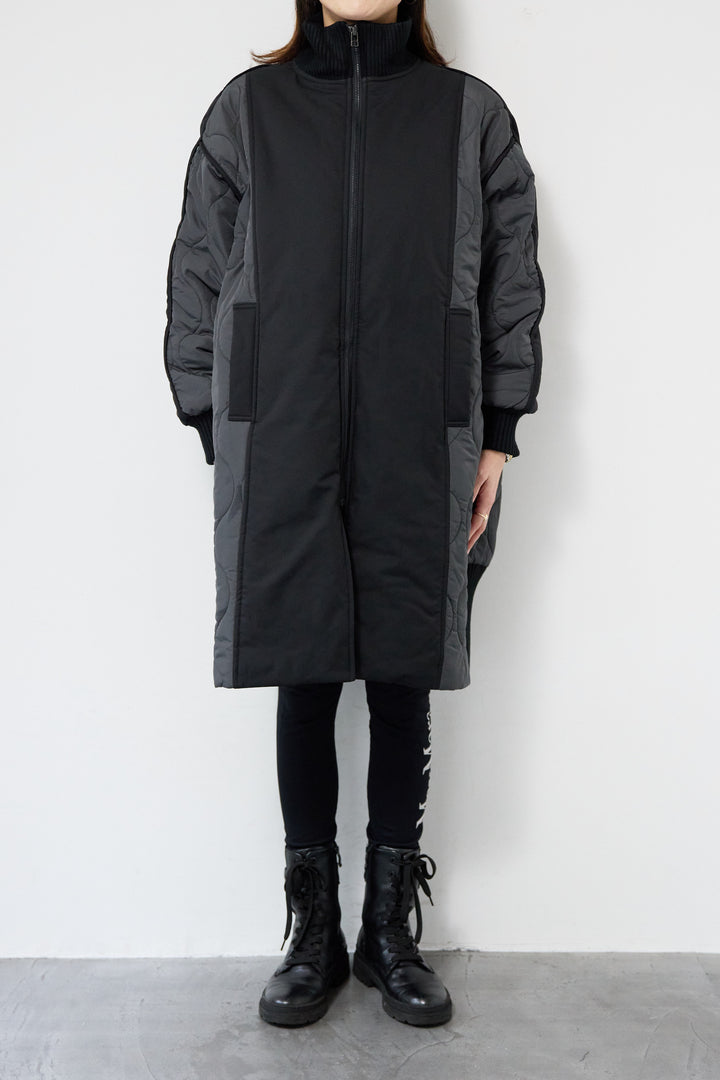 中綿ヨーク切替ミリタリーコート