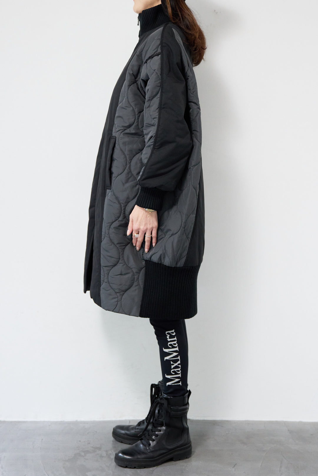 中綿ヨーク切替ミリタリーコート