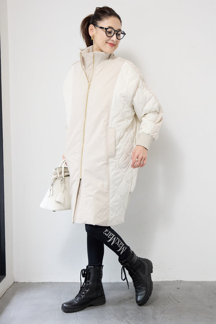 中綿ヨーク切替ミリタリーコート