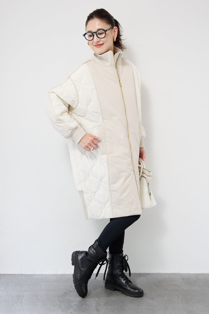 中綿ヨーク切替ミリタリーコート