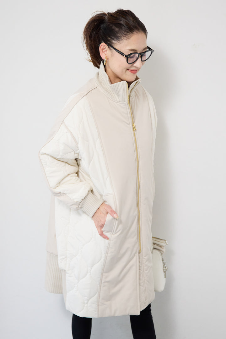 中綿ヨーク切替ミリタリーコート