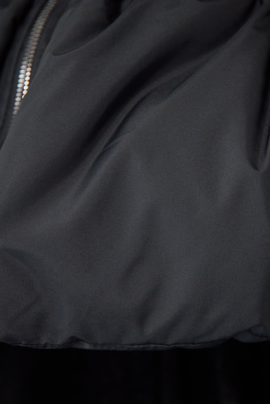 ファー襟付き中綿ジャケット