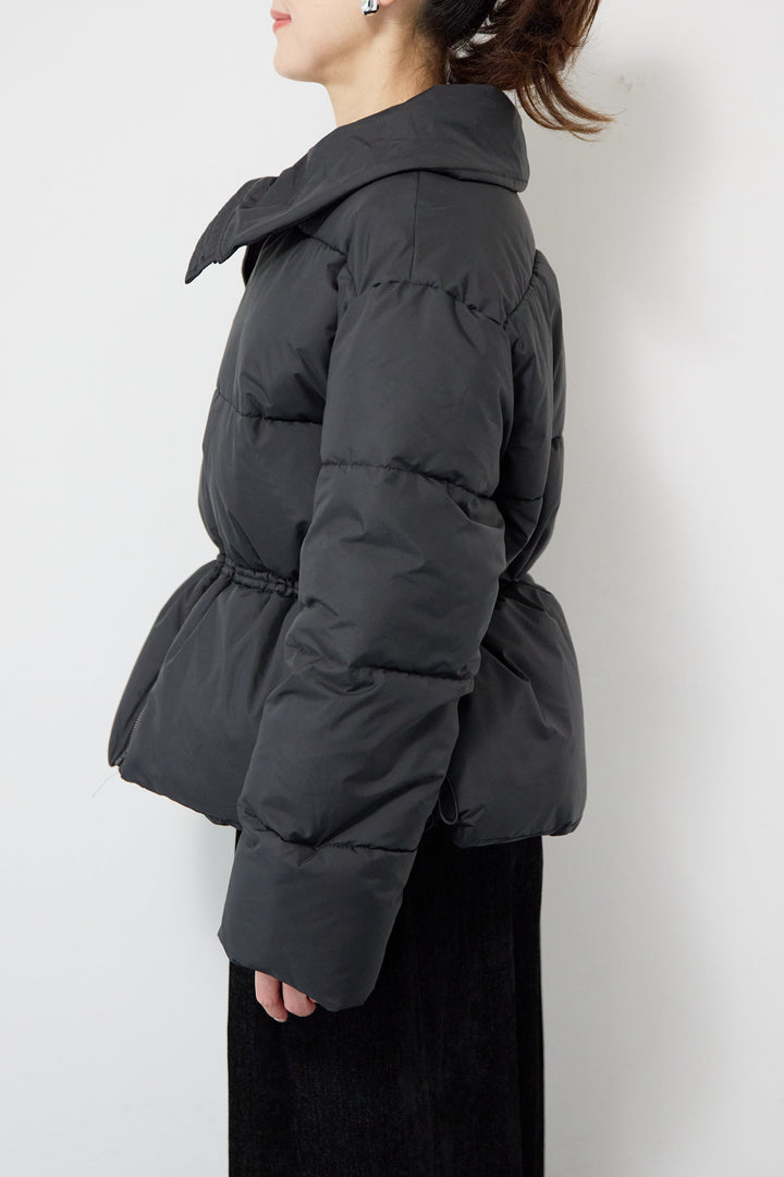 ファー襟付き中綿ジャケット