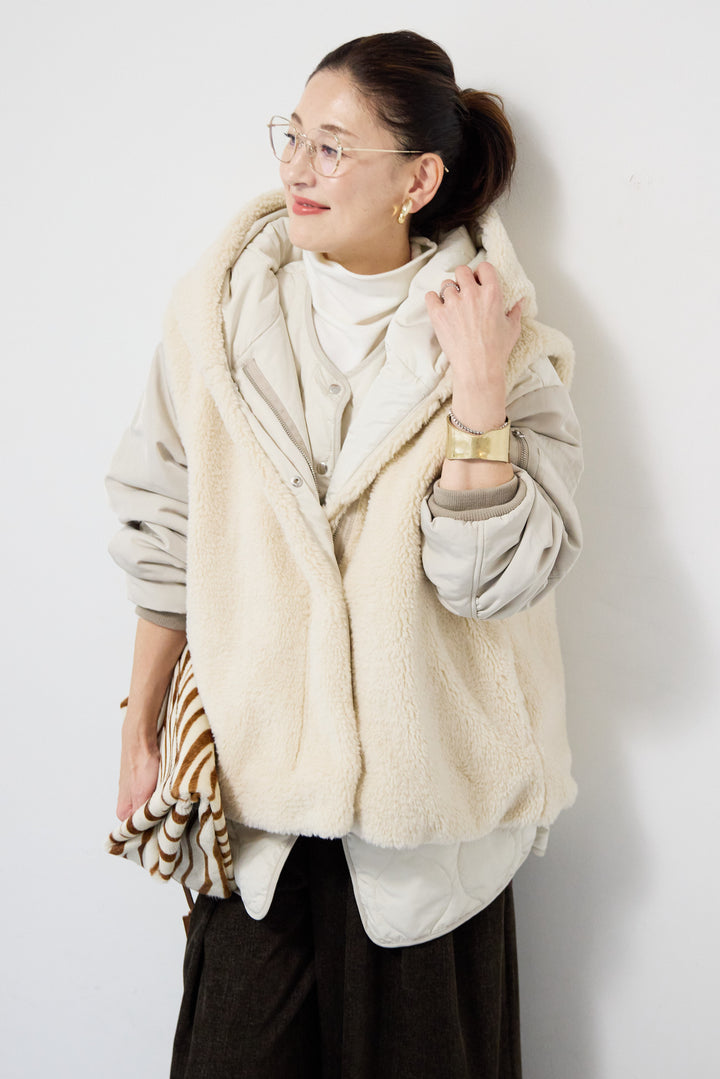 ボアベスト＋キルディング マルチWAYコート