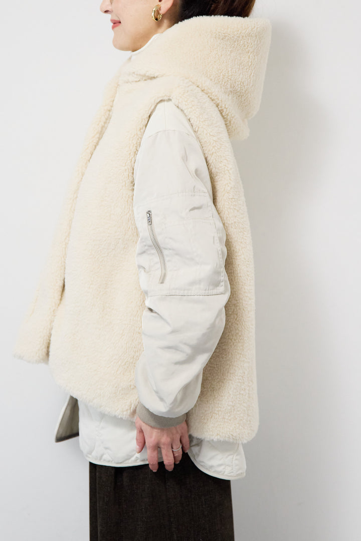 ボアベスト＋キルディング マルチWAYコート