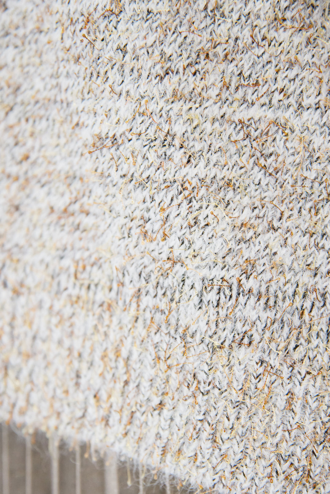 ひげネップヤーンニットプルオーバー