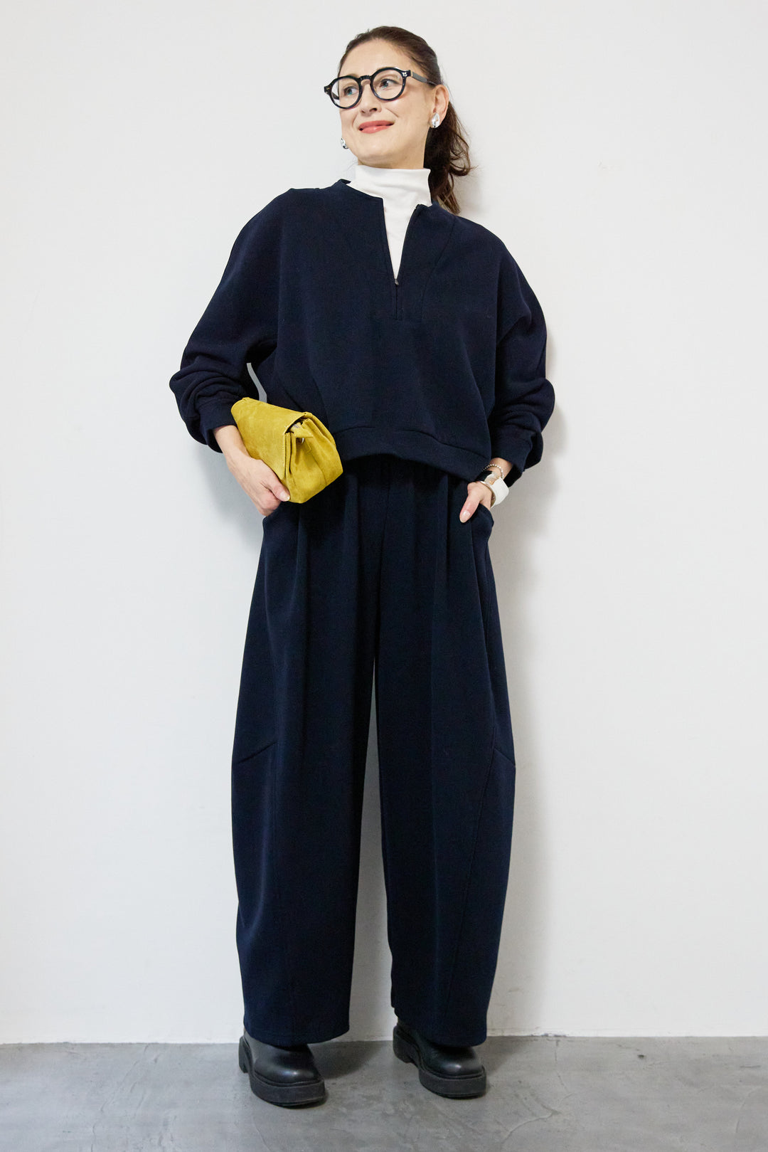 ハープジッププルオーバーセットアップ