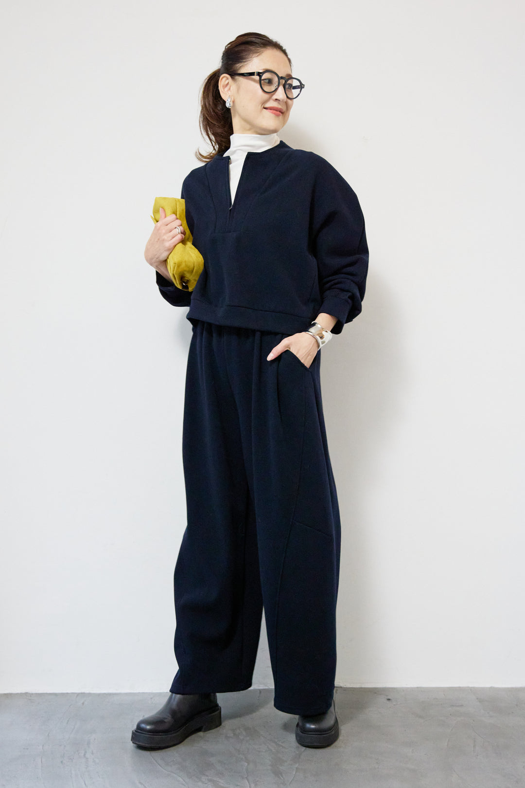 ハープジッププルオーバーセットアップ