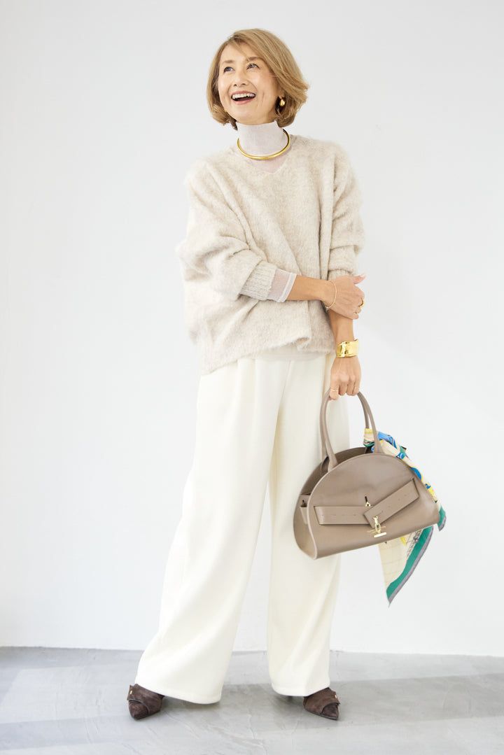 ラメシアー ハイネックトップス