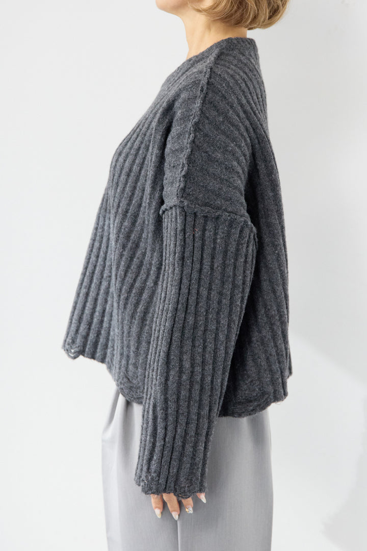 ダメージデザインニット