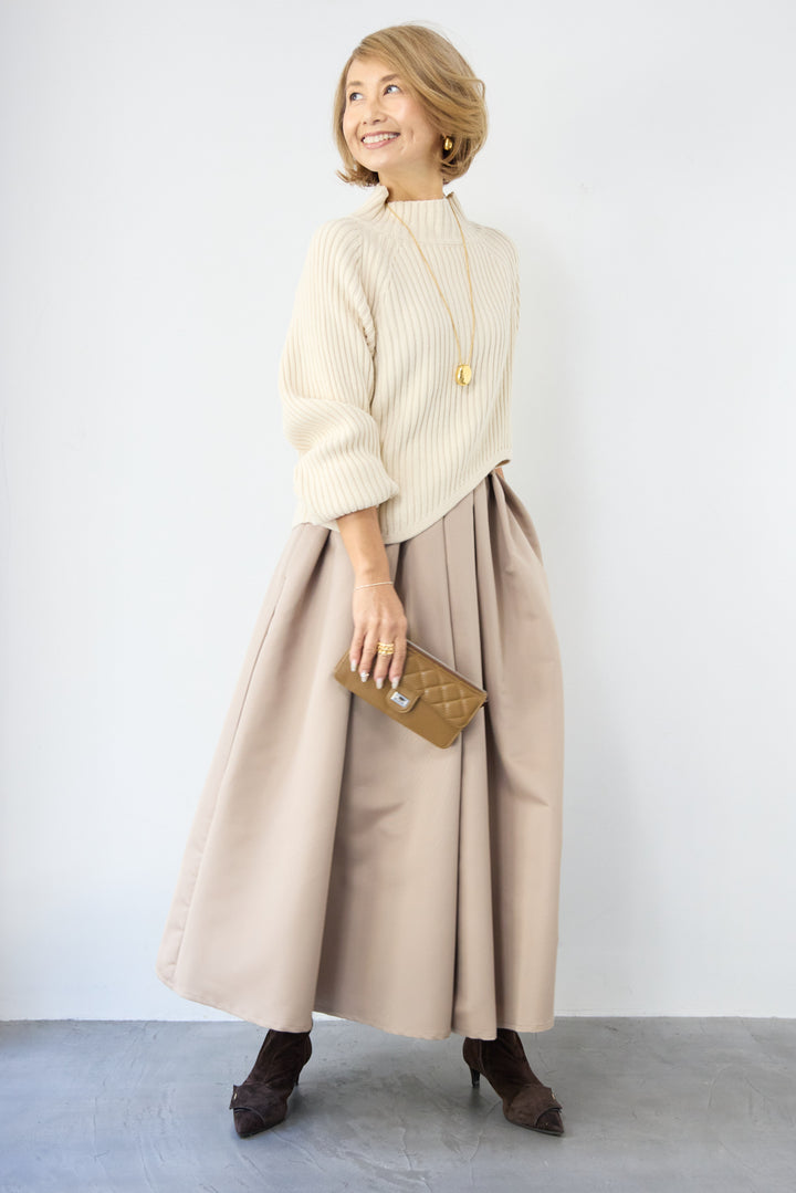 アシメヘムリブニット