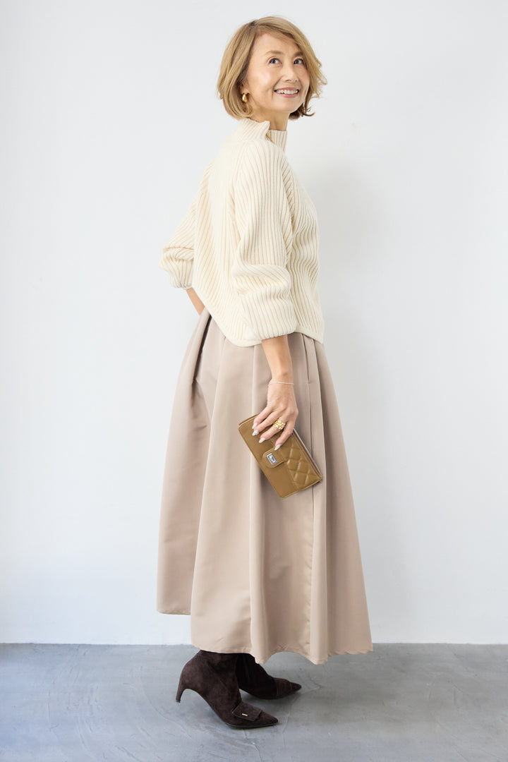 アシメヘムリブニット