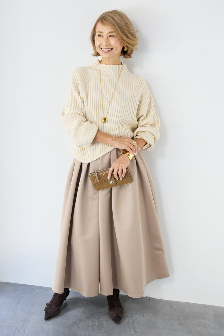 アシメヘムリブニット