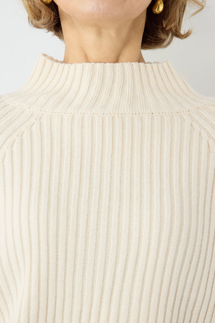 アシメヘムリブニット