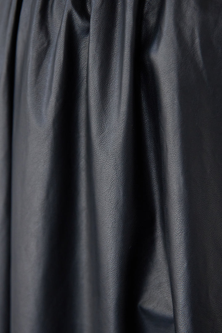 バルーンエコレザースカート