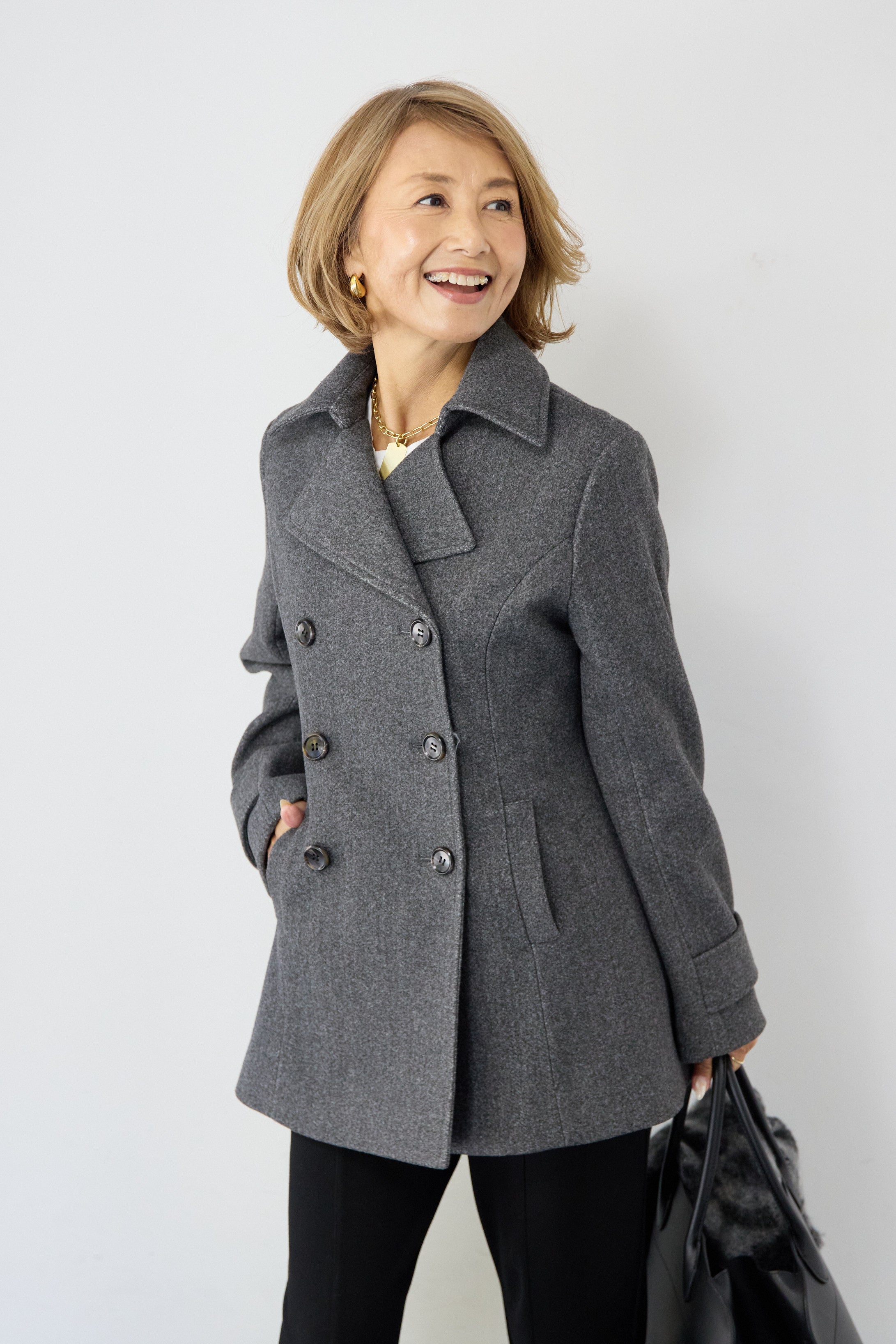 PLUS OTO.HA プラスオトハ　ダブルフェイスニットコート CARDIGAN Collection – plusotoha