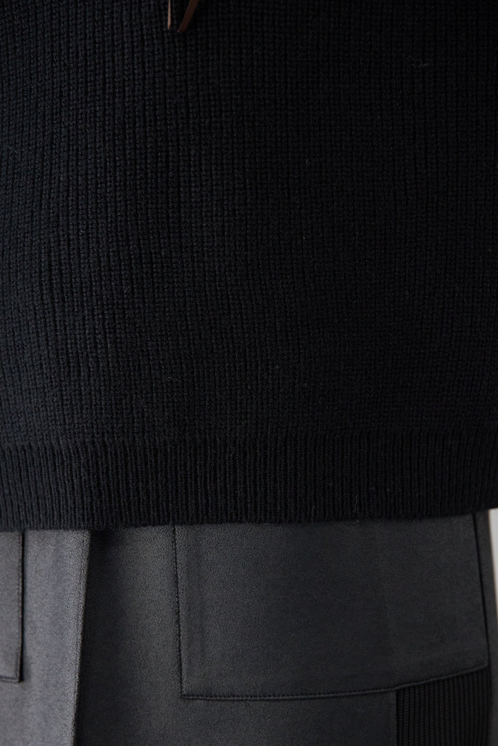 ナイロンツイルニットプルオーバー