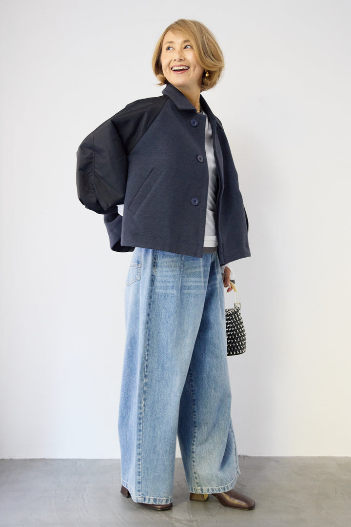 MA-1スリーブブルゾン