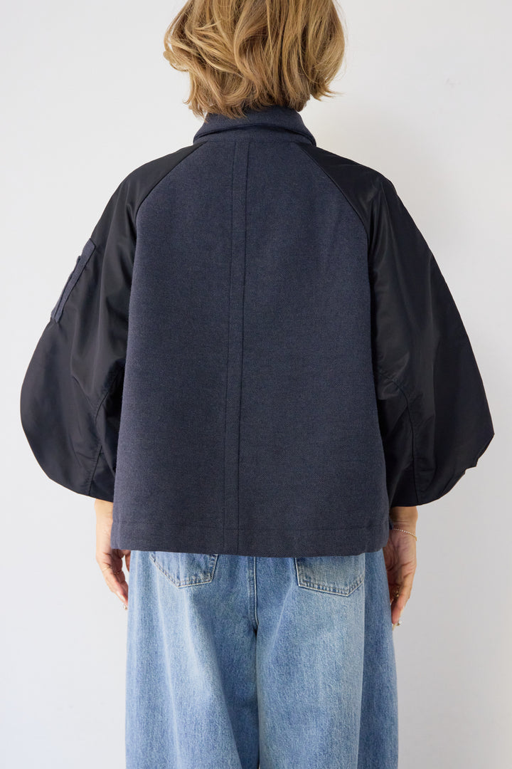 MA-1スリーブブルゾン