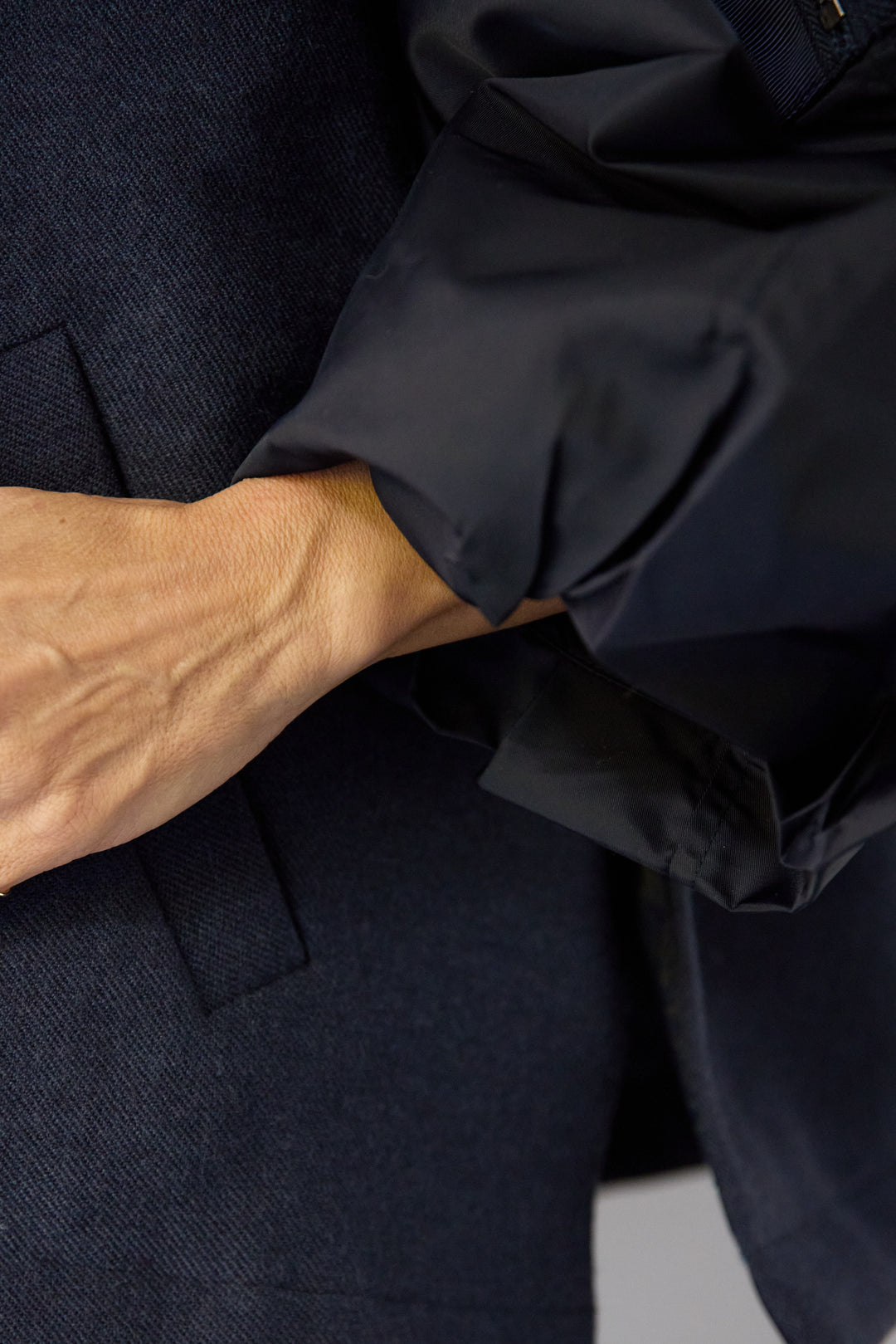 MA-1スリーブブルゾン