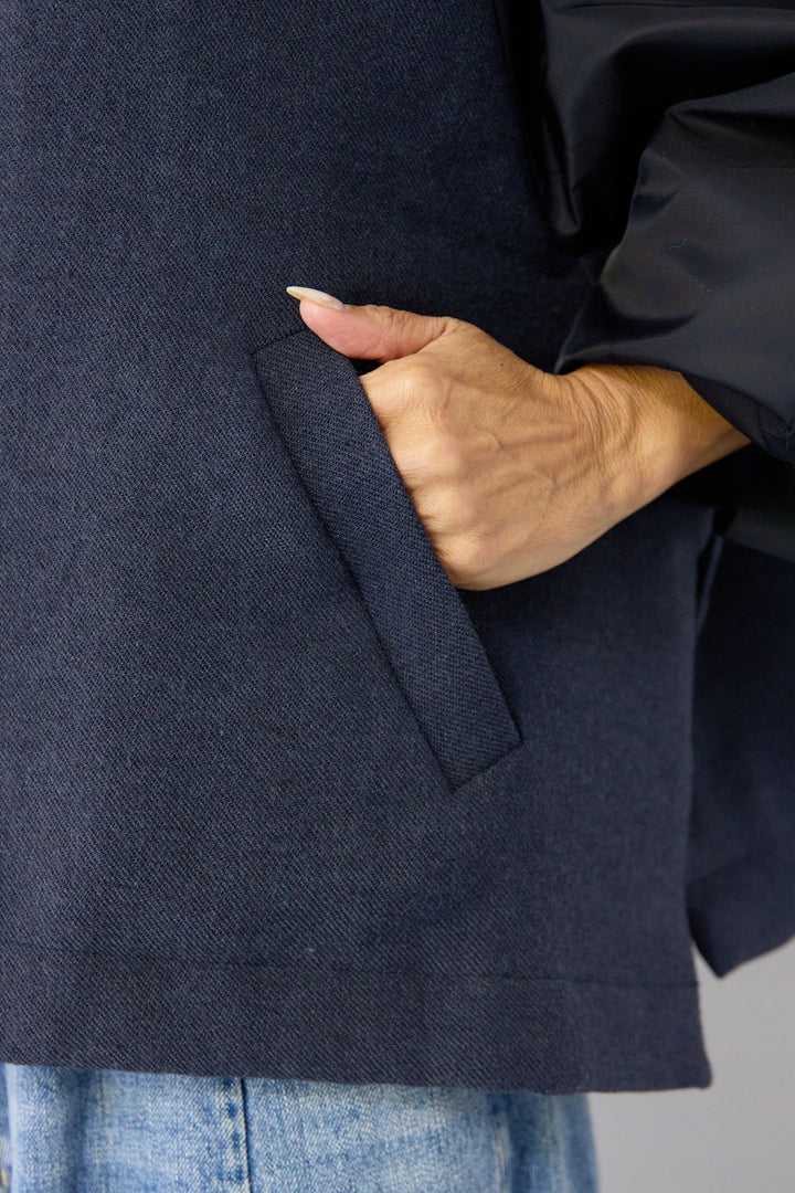 MA-1スリーブブルゾン