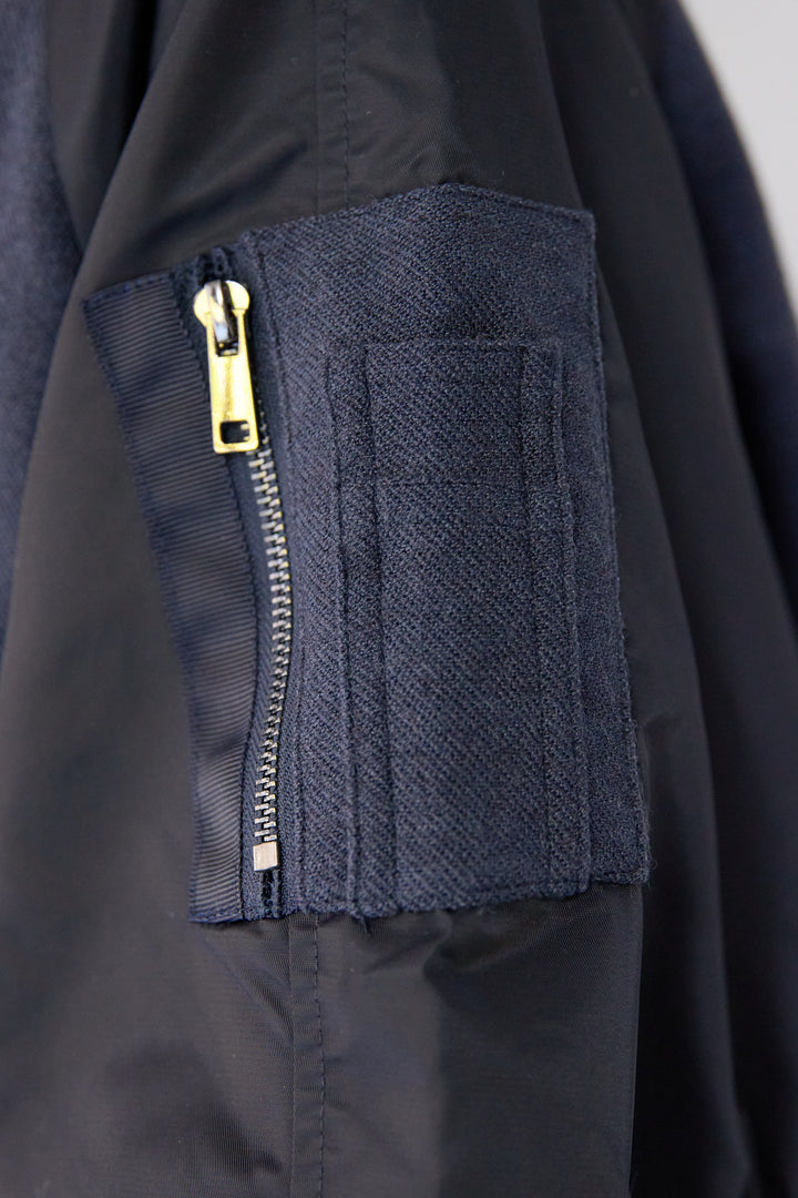 MA-1スリーブブルゾン