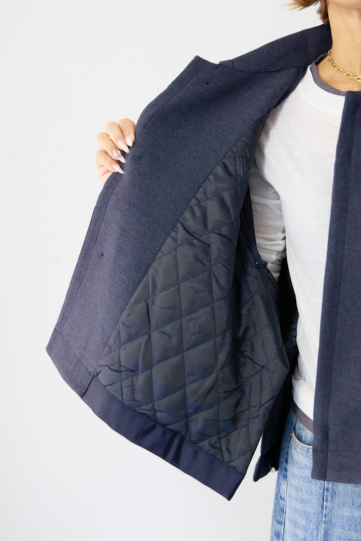 MA-1スリーブブルゾン