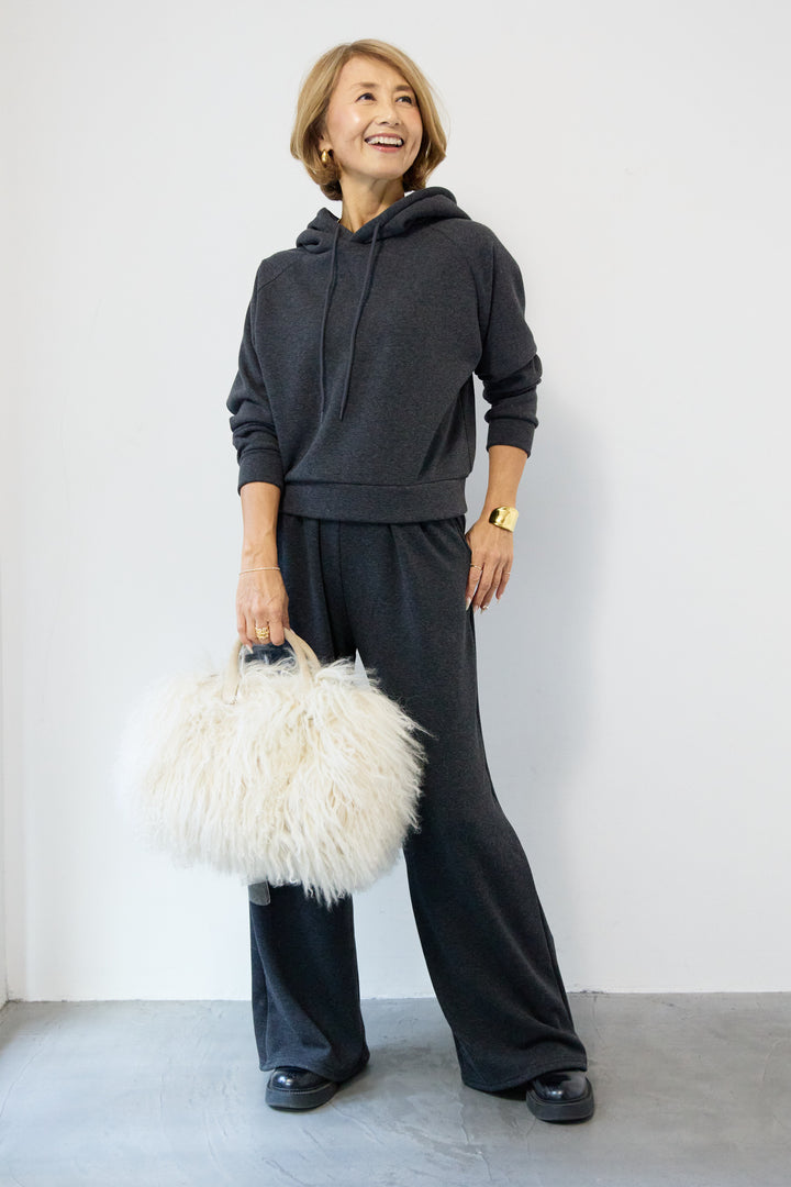 あったか裏起毛フーディスウェットセットアップ