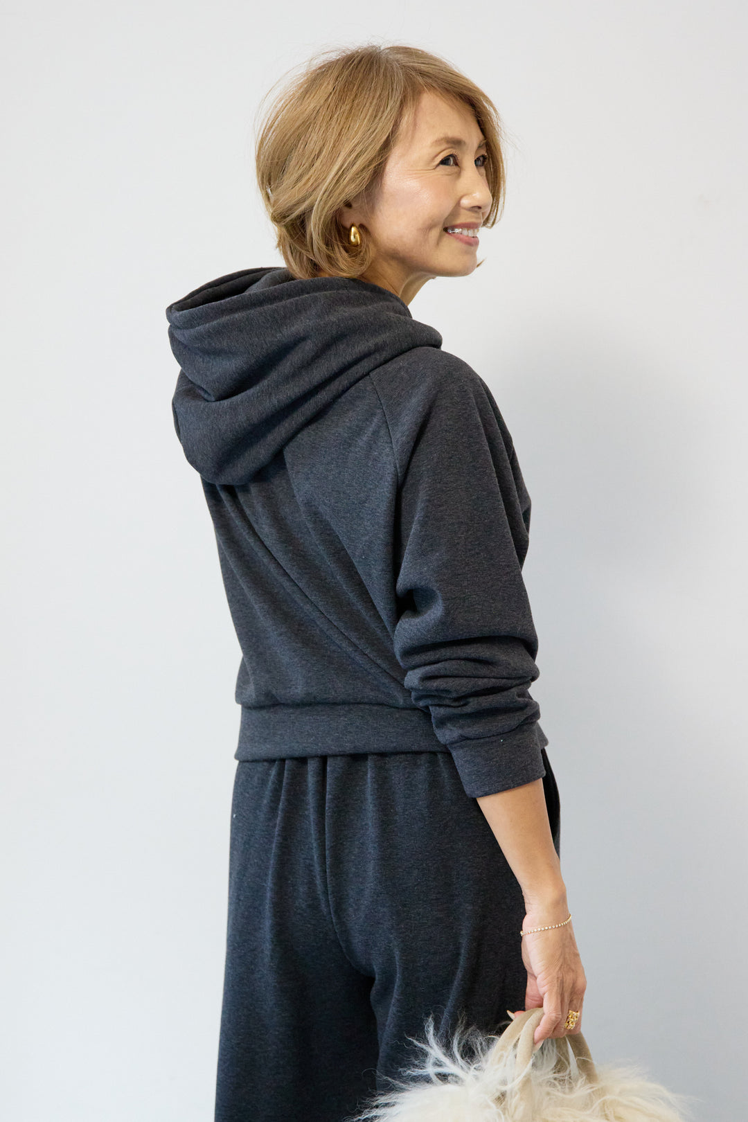 あったか裏起毛フーディスウェットセットアップ