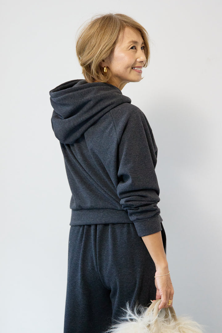 あったか裏起毛フーディスウェットセットアップ