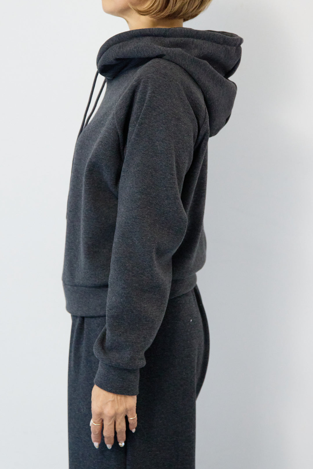 あったか裏起毛フーディスウェットセットアップ