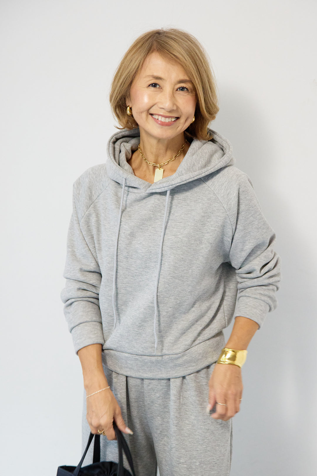 あったか裏起毛フーディスウェットセットアップ