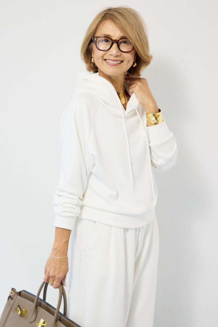 あったか裏起毛フーディスウェットセットアップ