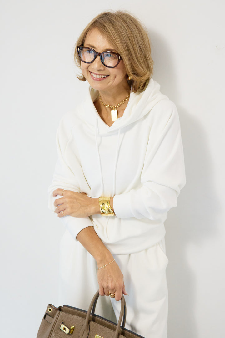 あったか裏起毛フーディスウェットセットアップ