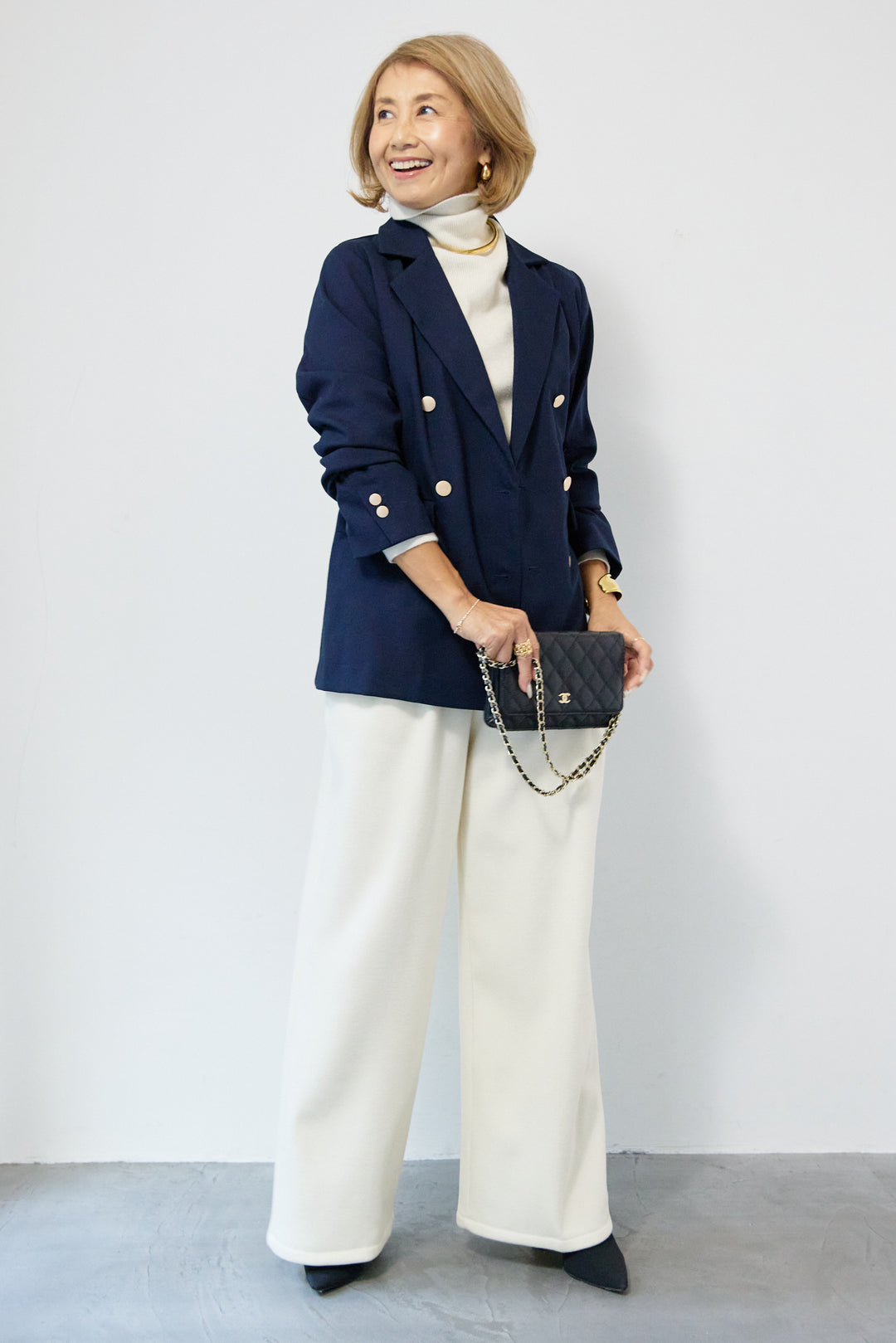 【REIKOコラボ】メタルボタンダブルジャケット