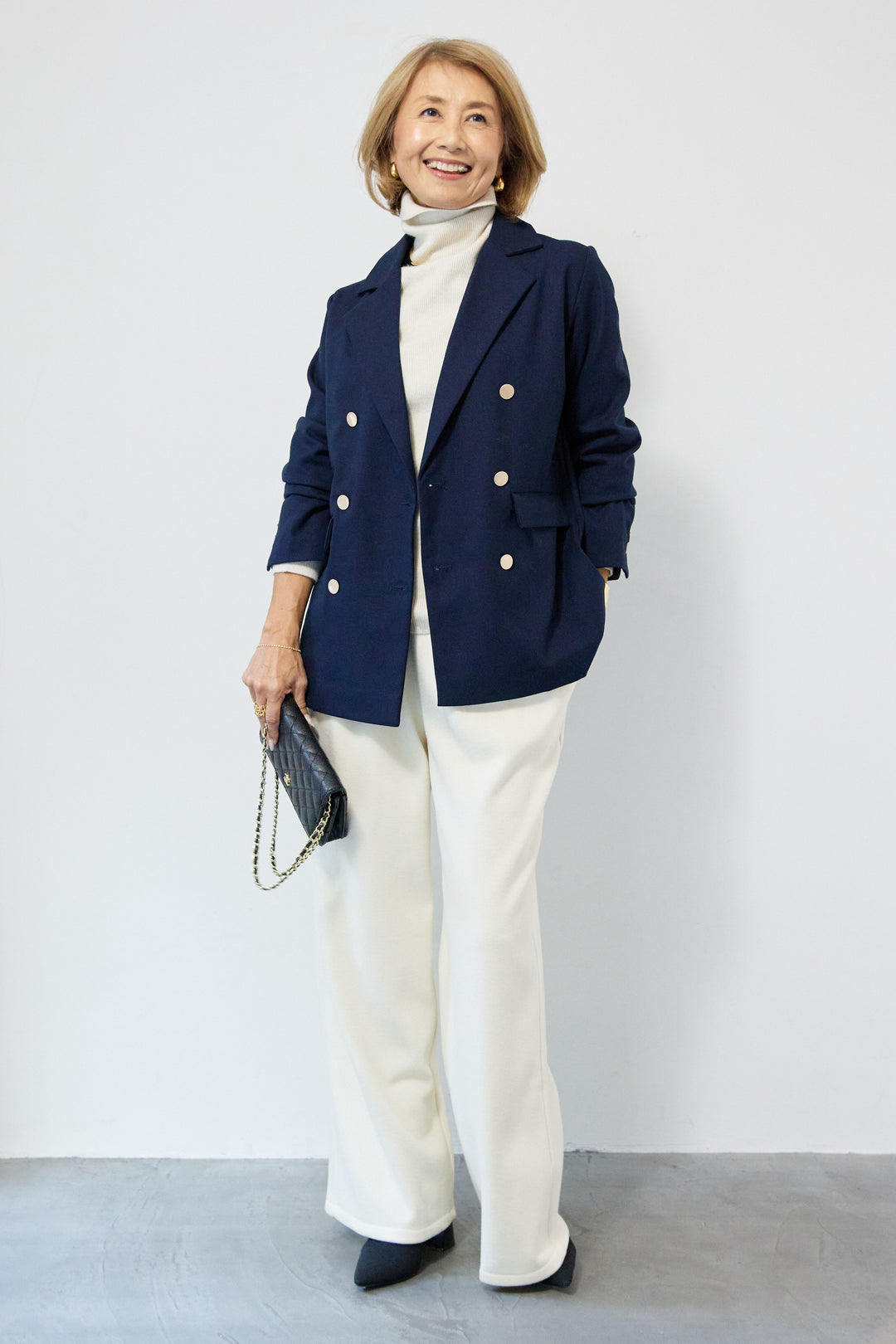 【REIKOコラボ】メタルボタンダブルジャケット